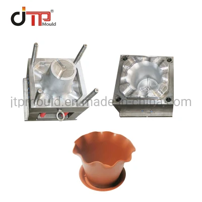 Hot Selling Fashion Design High Gloss China Professional Supplier of Round Plastic Flower Pot Mould