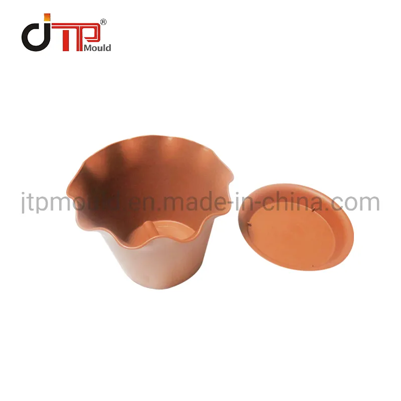 Hot Selling Fashion Design High Gloss China Professional Supplier of Round Plastic Flower Pot Mould